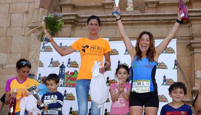Pódium femenino edición 2018